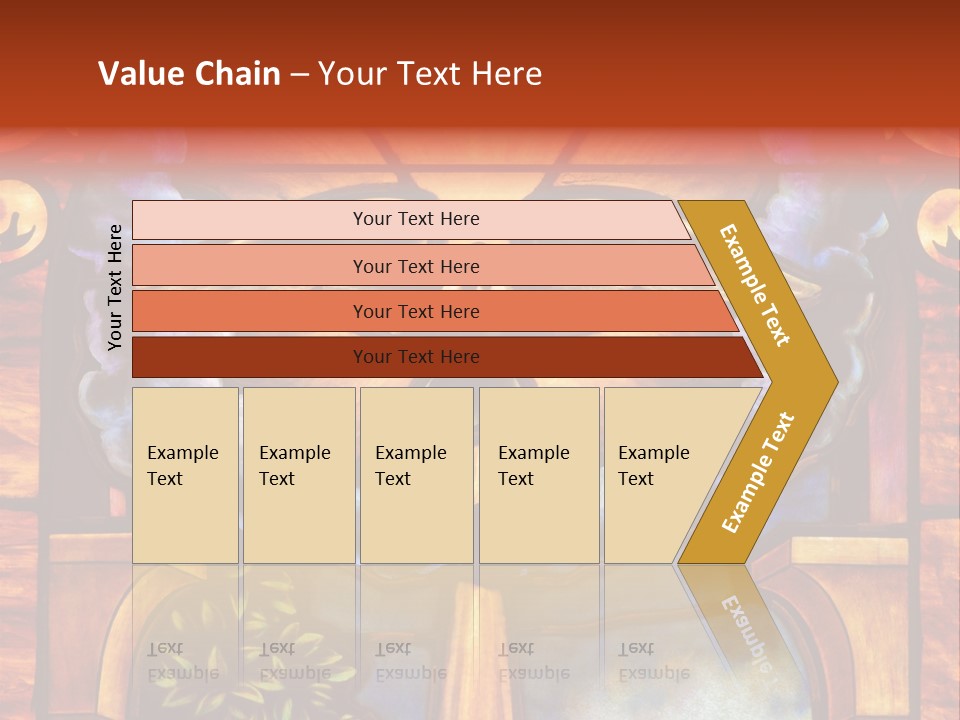Liturgical Year Liturgical Feast Stained Glass PowerPoint Template