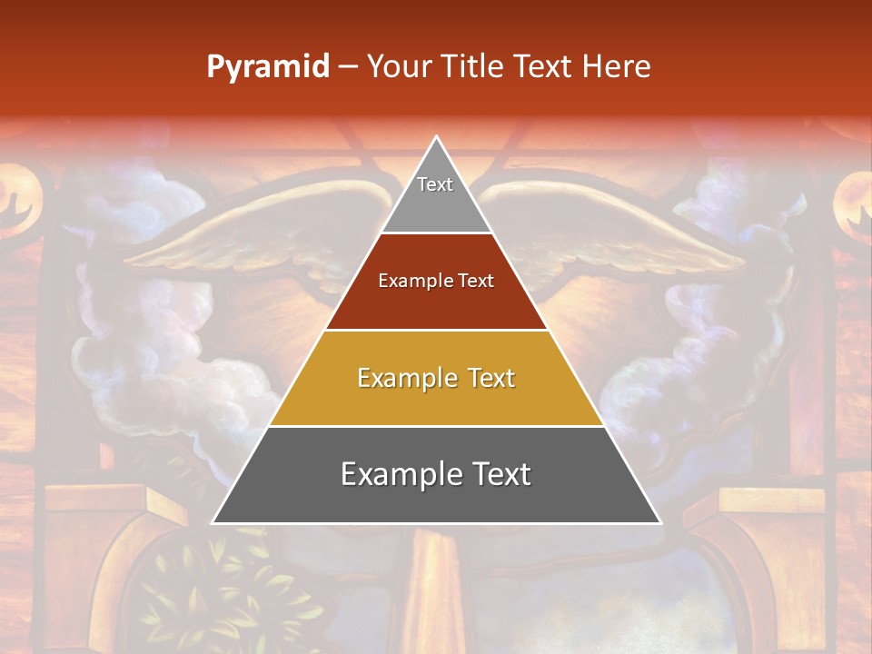 Liturgical Year Liturgical Feast Stained Glass PowerPoint Template