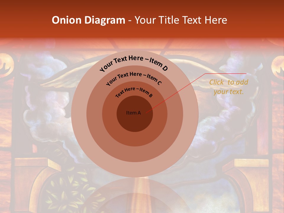 Liturgical Year Liturgical Feast Stained Glass PowerPoint Template