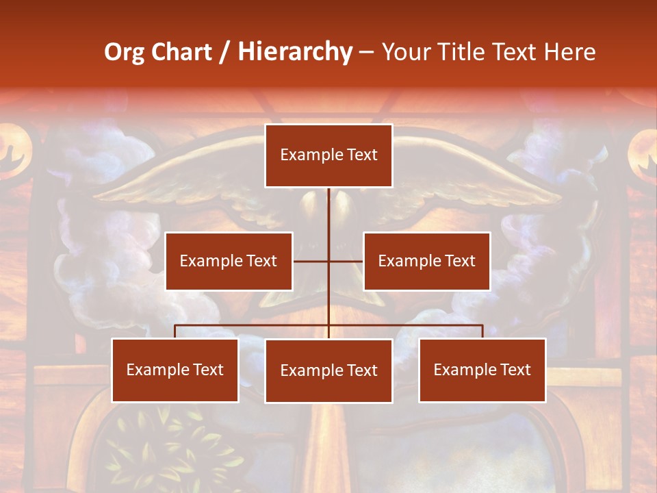 Liturgical Year Liturgical Feast Stained Glass PowerPoint Template