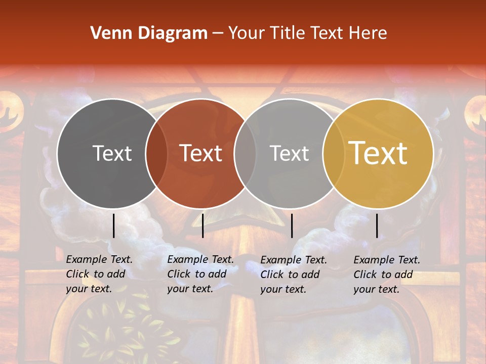 Liturgical Year Liturgical Feast Stained Glass PowerPoint Template