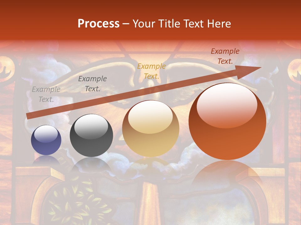 Liturgical Year Liturgical Feast Stained Glass PowerPoint Template