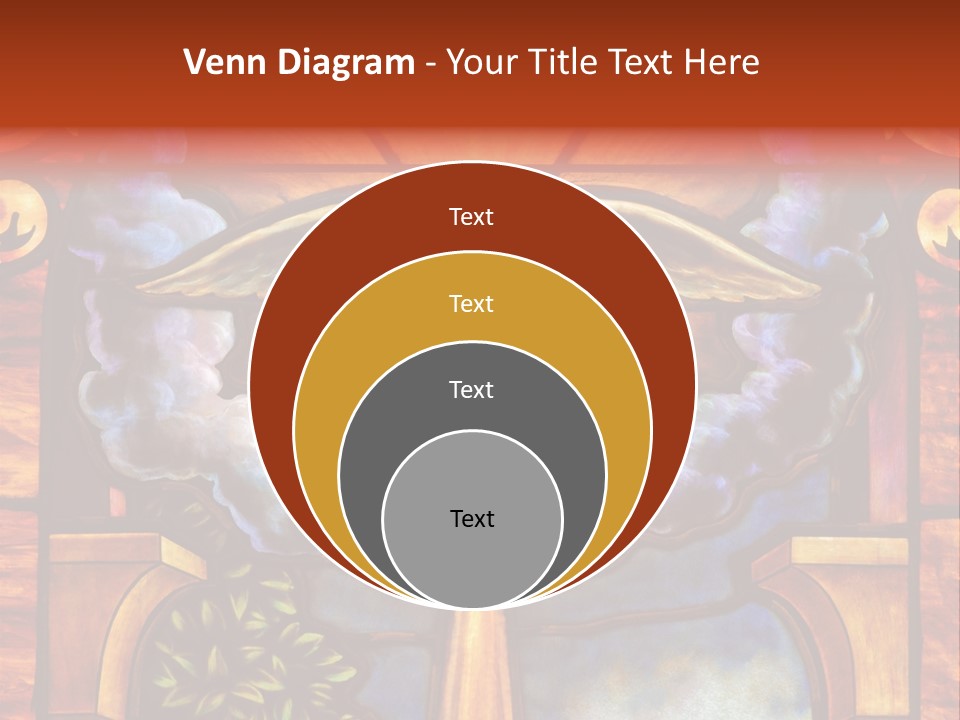 Liturgical Year Liturgical Feast Stained Glass PowerPoint Template