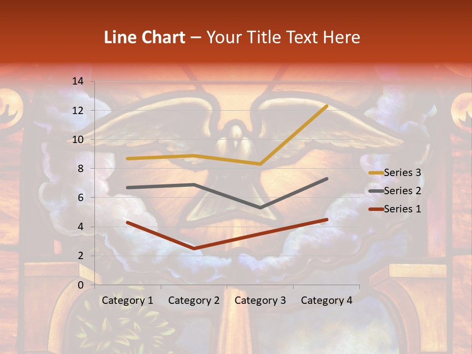 Liturgical Year Liturgical Feast Stained Glass PowerPoint Template