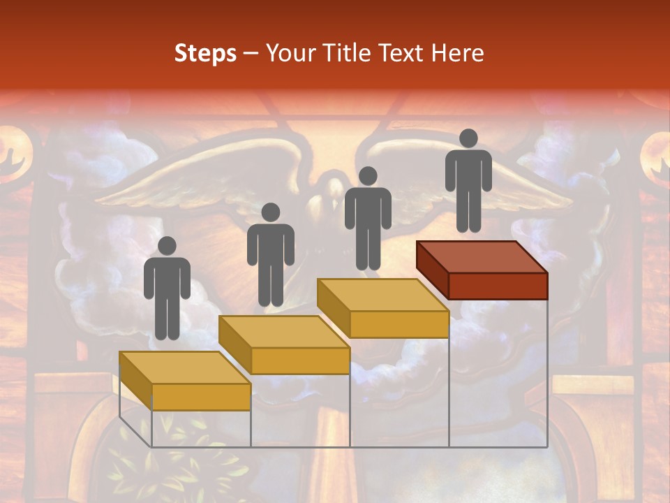 Liturgical Year Liturgical Feast Stained Glass PowerPoint Template