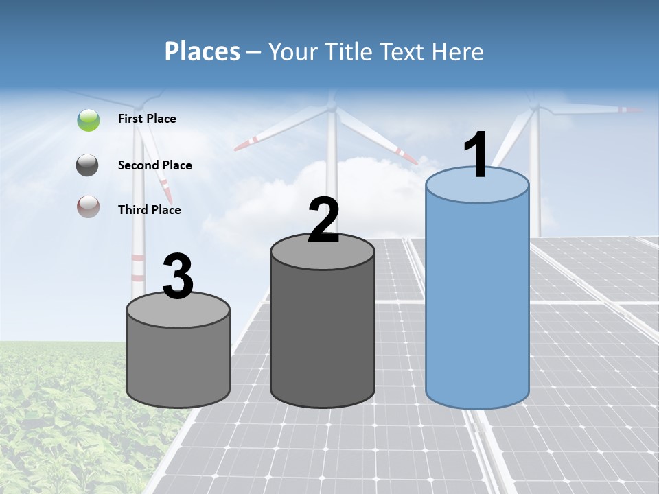 Electricity Turbine Generation PowerPoint Template