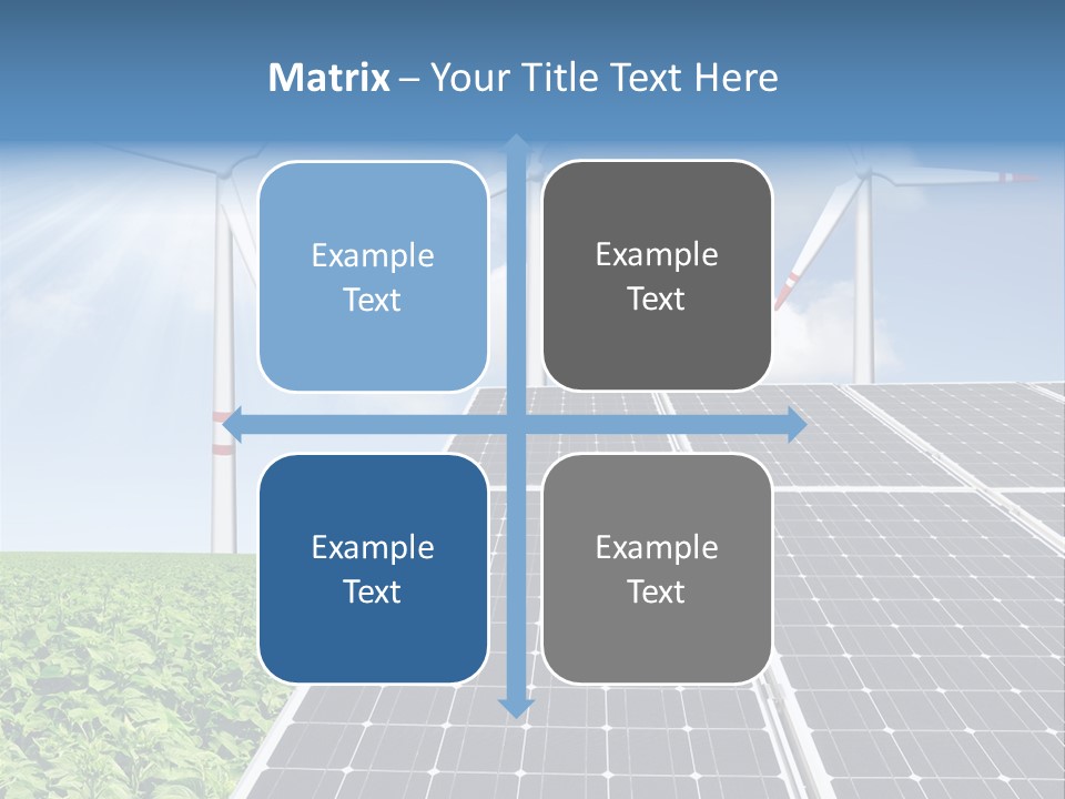 Electricity Turbine Generation PowerPoint Template