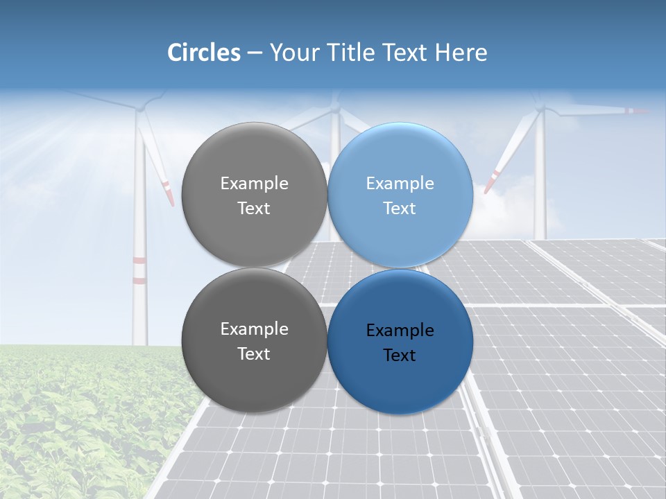 Electricity Turbine Generation PowerPoint Template