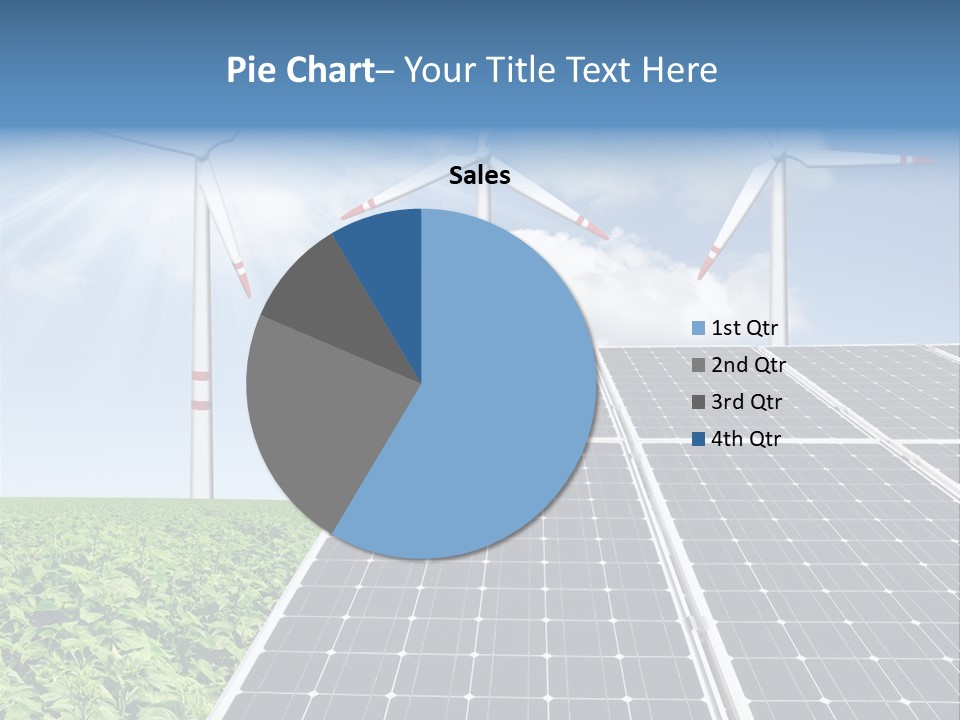 Electricity Turbine Generation PowerPoint Template
