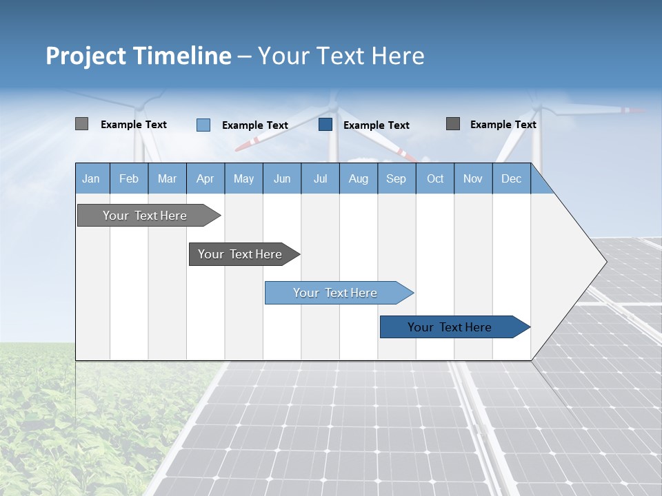 Electricity Turbine Generation PowerPoint Template