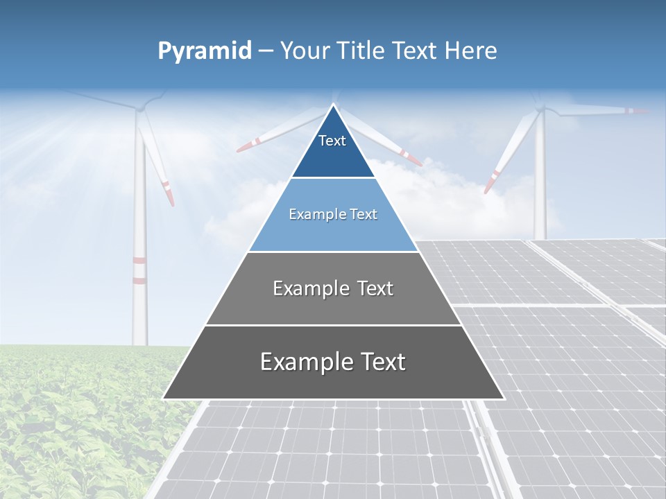Electricity Turbine Generation PowerPoint Template