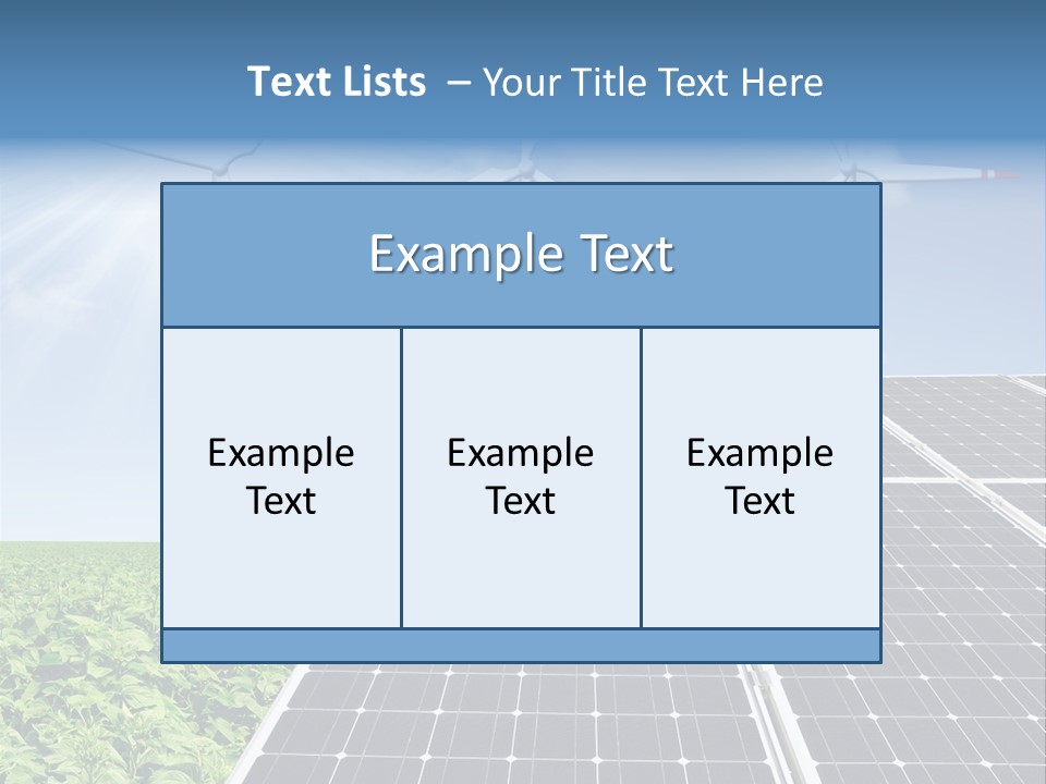 Electricity Turbine Generation PowerPoint Template