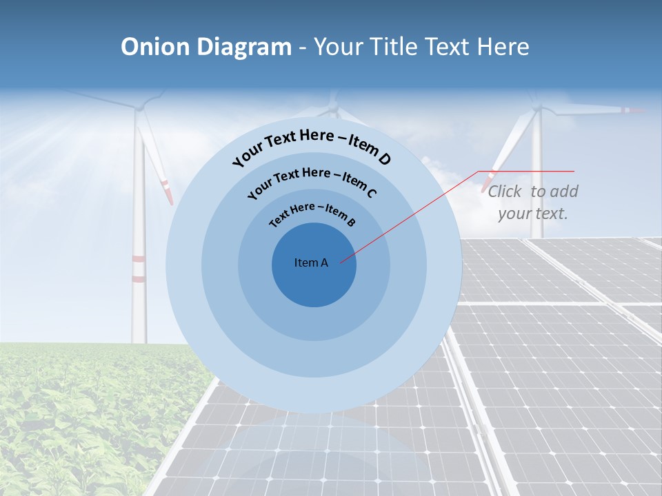 Electricity Turbine Generation PowerPoint Template