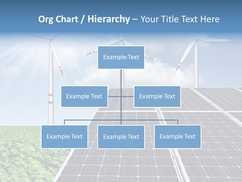 Electricity Turbine Generation PowerPoint Template