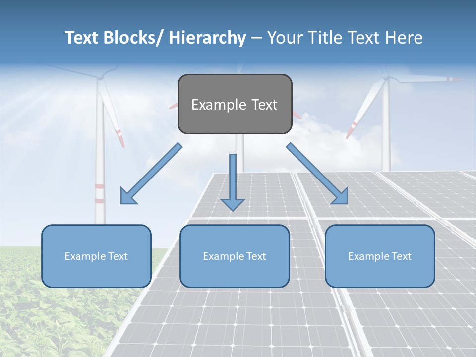 Electricity Turbine Generation PowerPoint Template