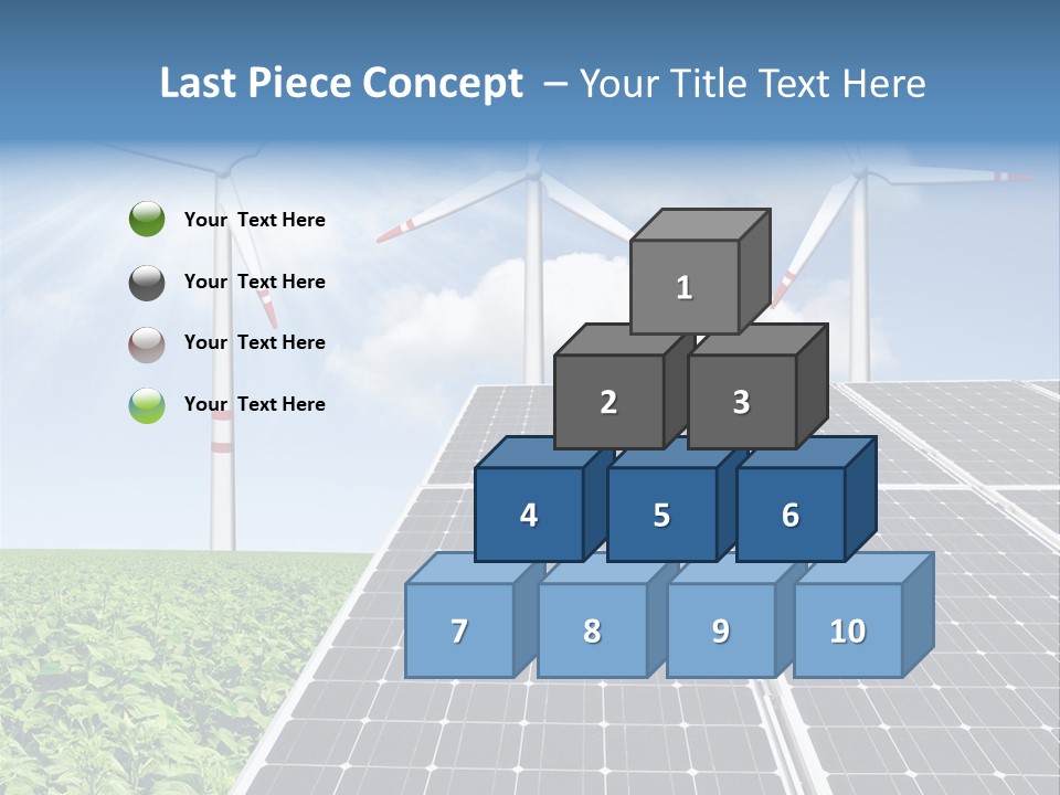Electricity Turbine Generation PowerPoint Template