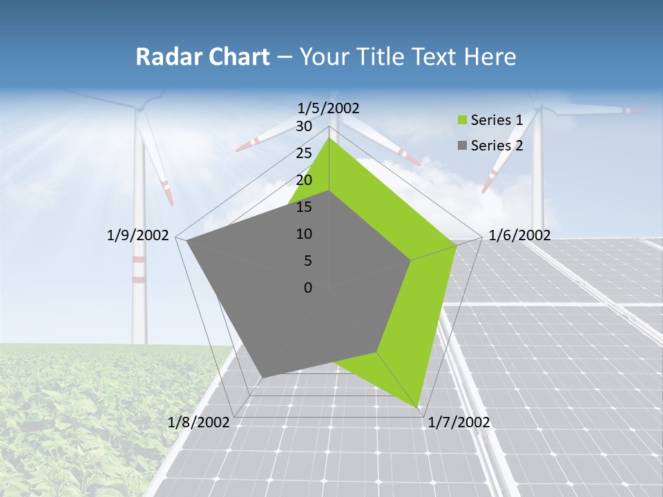 Electricity Turbine Generation PowerPoint Template