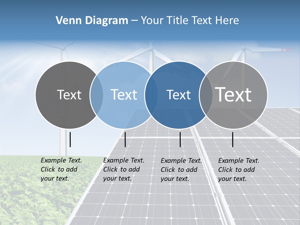 Electricity Turbine Generation PowerPoint Template