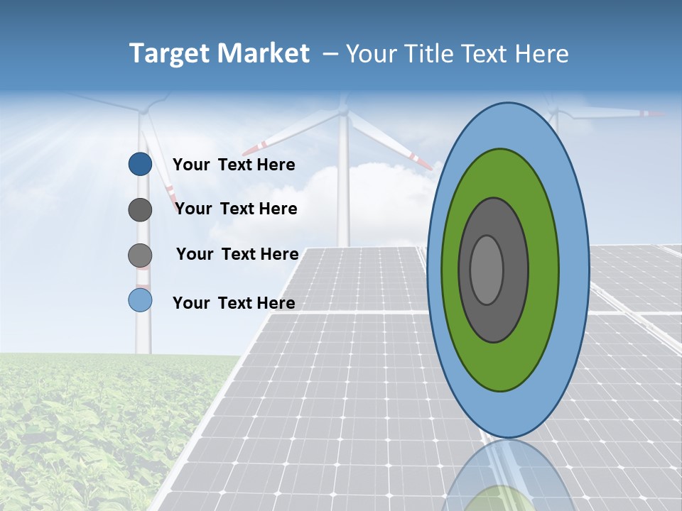 Electricity Turbine Generation PowerPoint Template