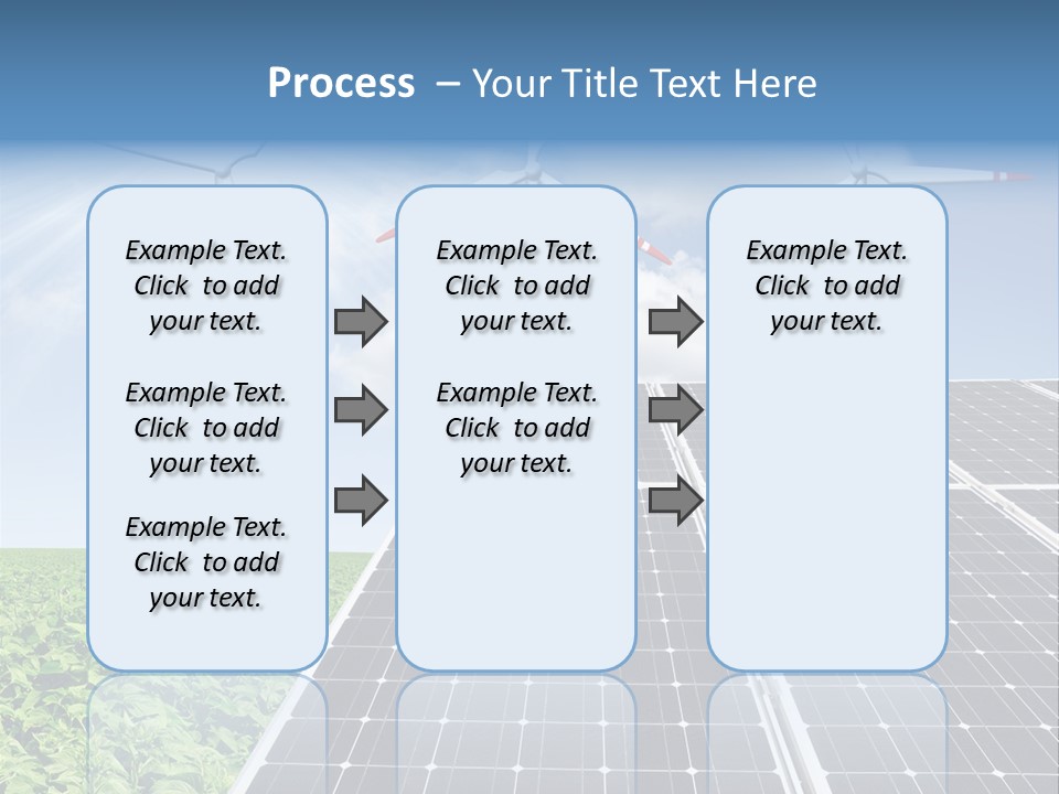 Electricity Turbine Generation PowerPoint Template