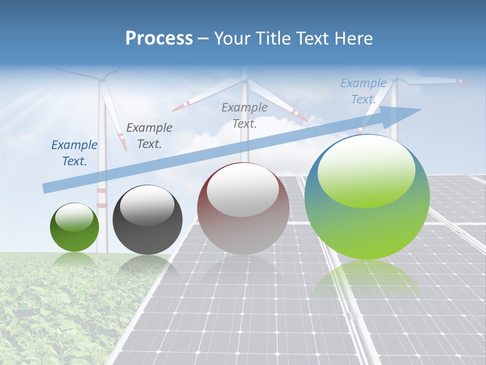 Electricity Turbine Generation PowerPoint Template