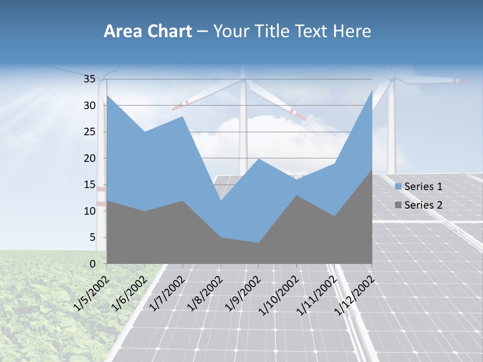 Electricity Turbine Generation PowerPoint Template