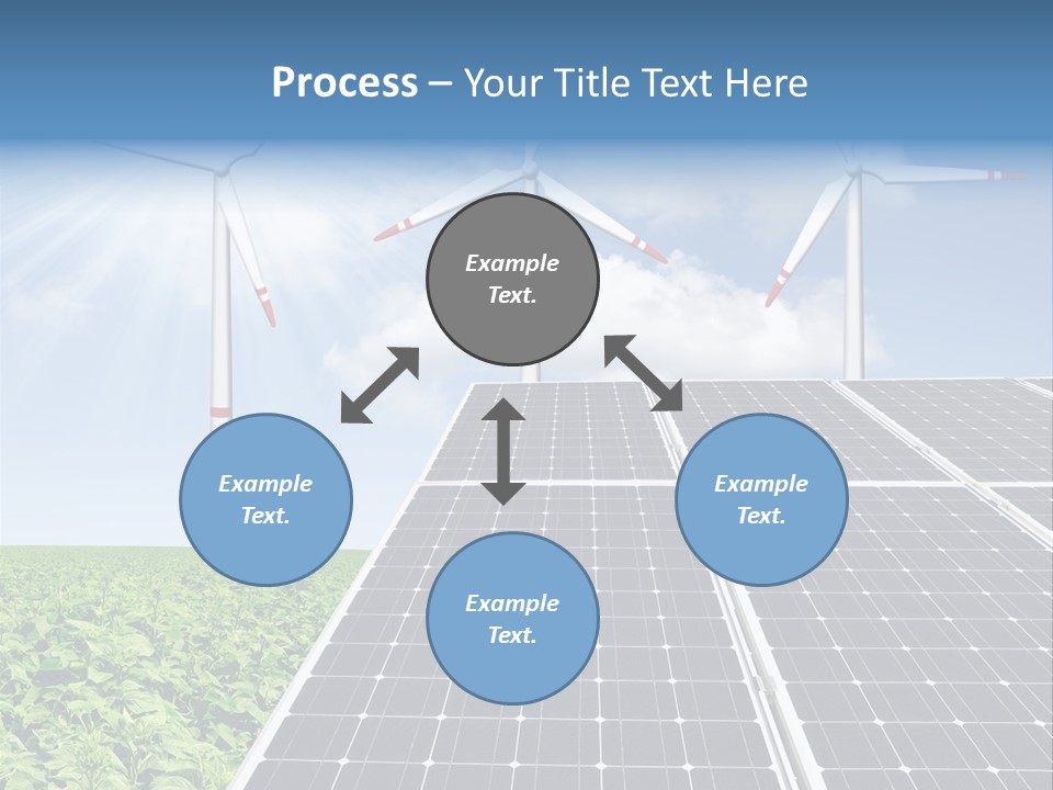 Electricity Turbine Generation PowerPoint Template