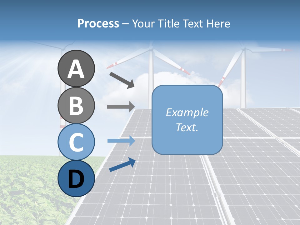 Electricity Turbine Generation PowerPoint Template