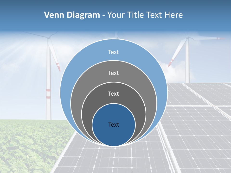 Electricity Turbine Generation PowerPoint Template