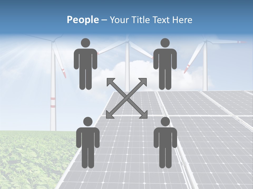 Electricity Turbine Generation PowerPoint Template