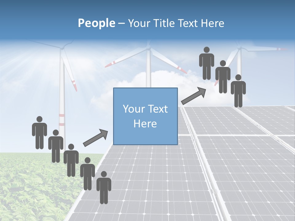 Electricity Turbine Generation PowerPoint Template