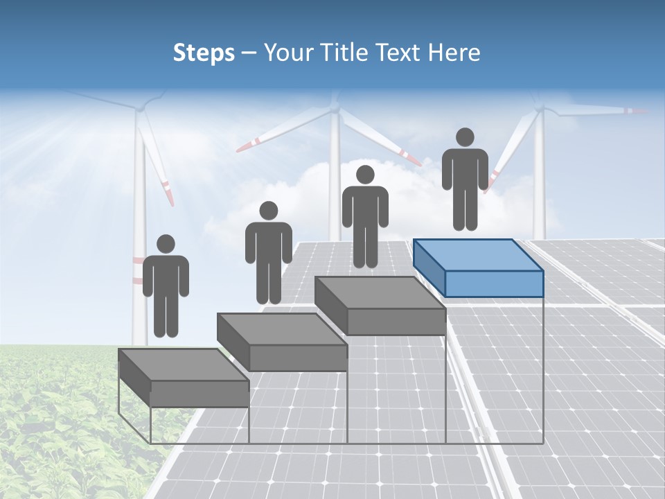 Electricity Turbine Generation PowerPoint Template