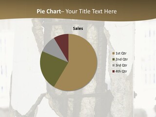 Structure Wall Grey PowerPoint Template