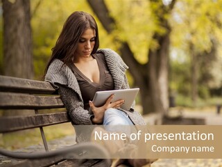 One Leaf Wireless PowerPoint Template