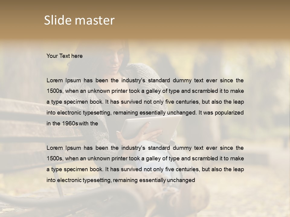 One Leaf Wireless PowerPoint Template