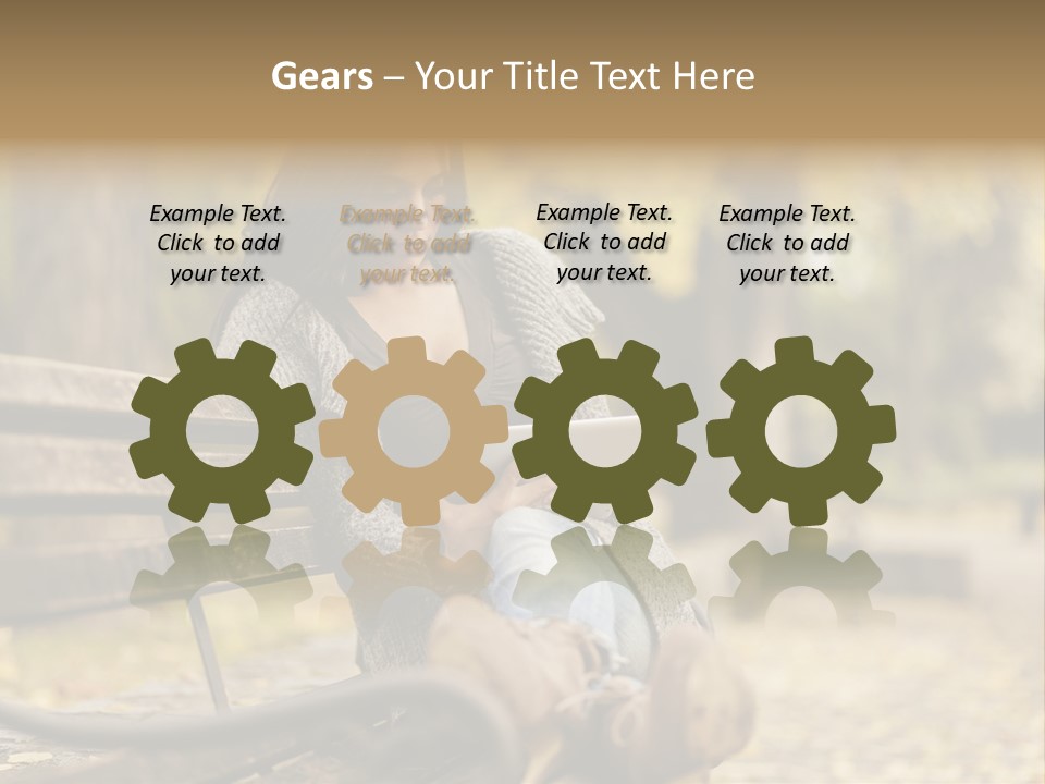 One Leaf Wireless PowerPoint Template