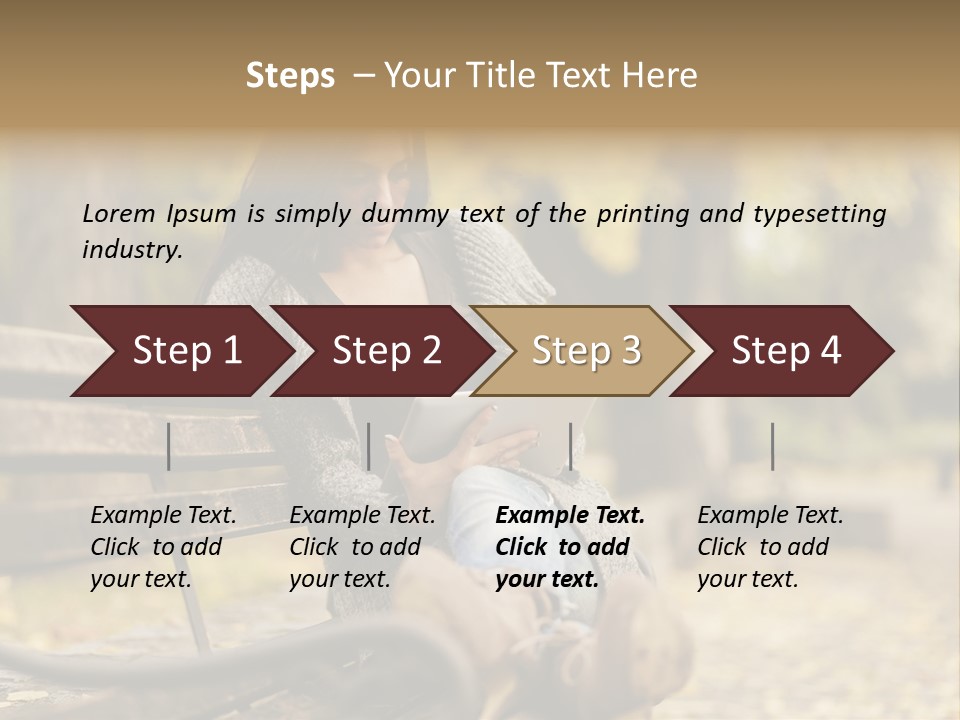 One Leaf Wireless PowerPoint Template