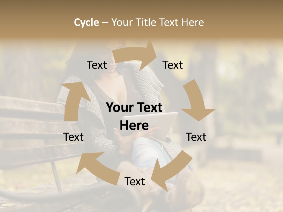 One Leaf Wireless PowerPoint Template