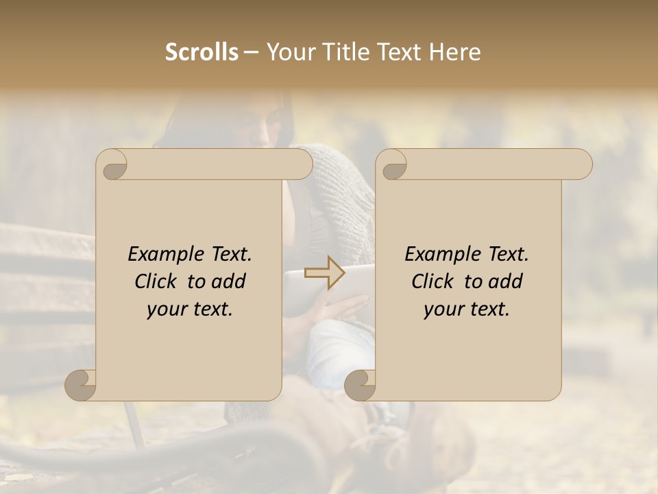 One Leaf Wireless PowerPoint Template