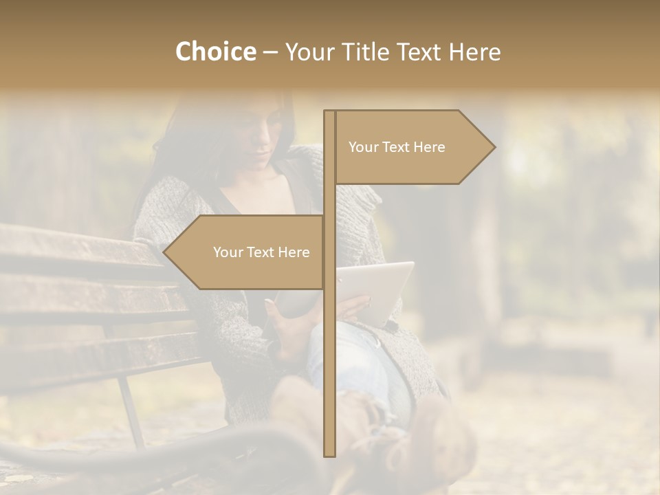 One Leaf Wireless PowerPoint Template