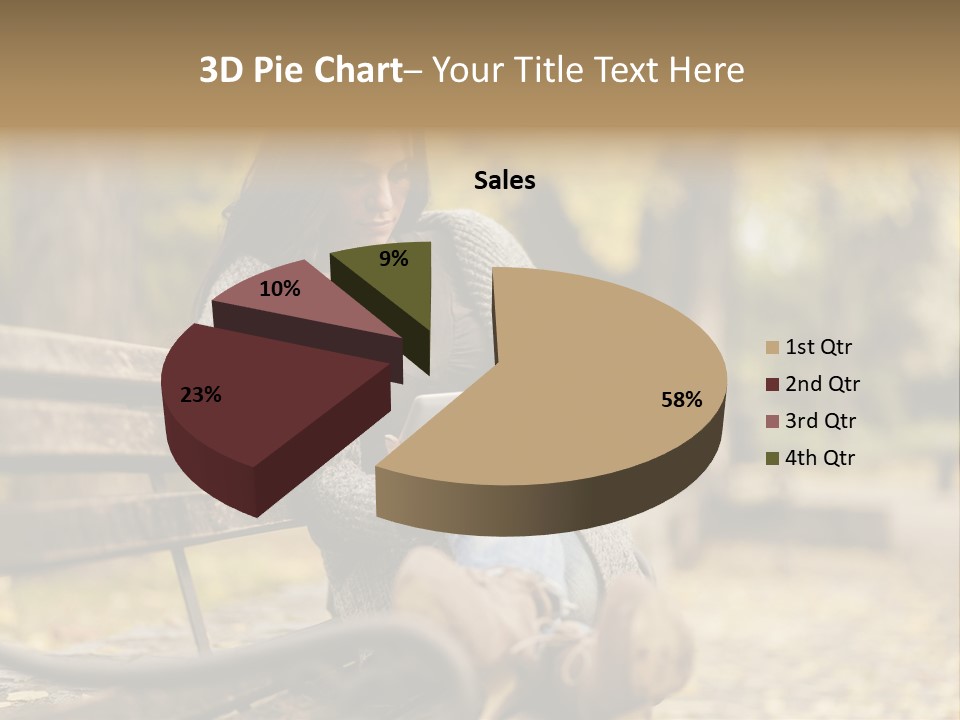 One Leaf Wireless PowerPoint Template