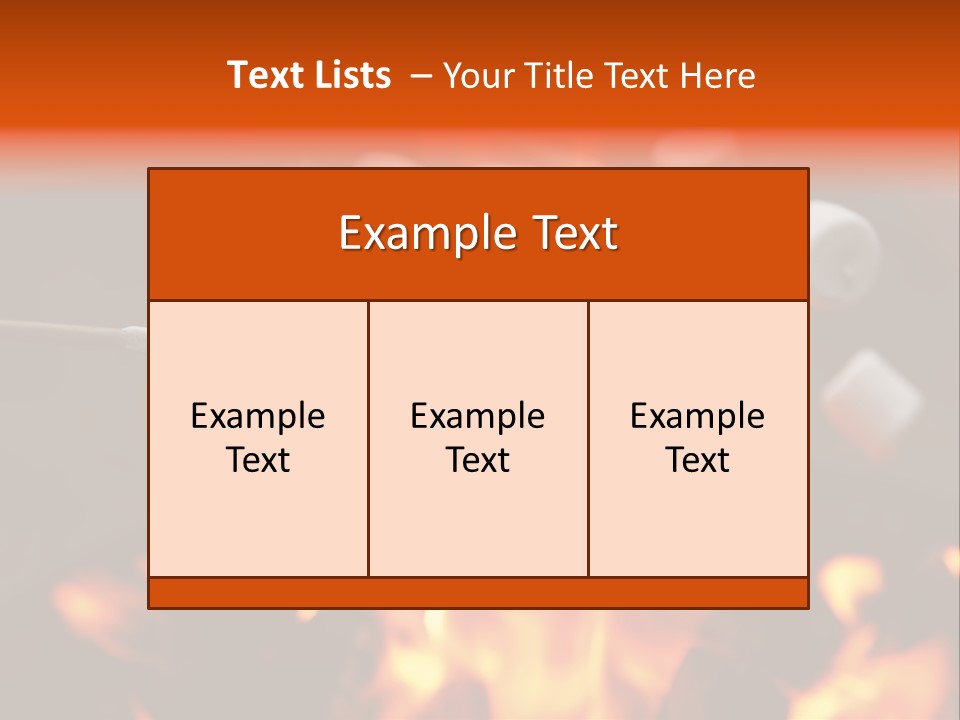 Toast Treat Roast PowerPoint Template