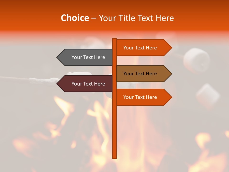 Toast Treat Roast PowerPoint Template