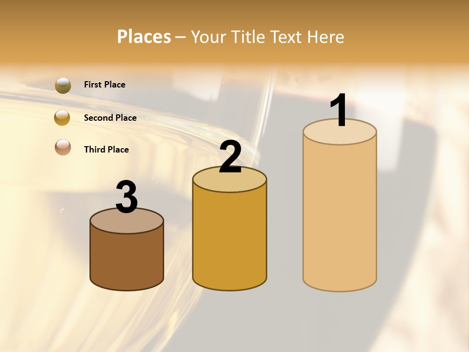 A Close Up Of Two Glasses Of Wine PowerPoint Template