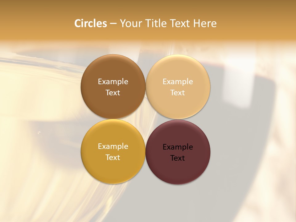 A Close Up Of Two Glasses Of Wine PowerPoint Template