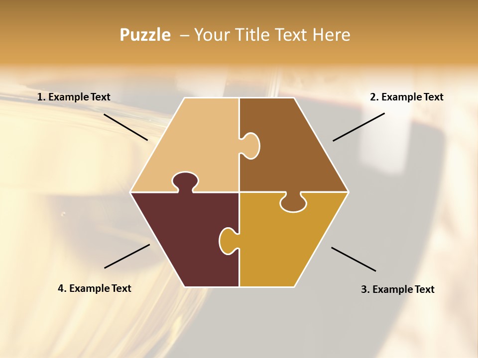 A Close Up Of Two Glasses Of Wine PowerPoint Template