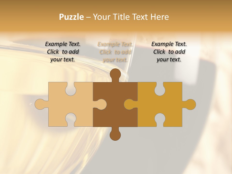 A Close Up Of Two Glasses Of Wine PowerPoint Template