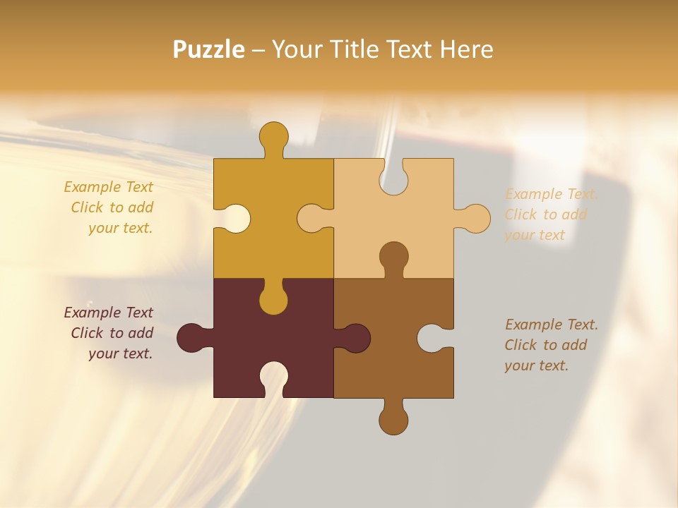 A Close Up Of Two Glasses Of Wine PowerPoint Template