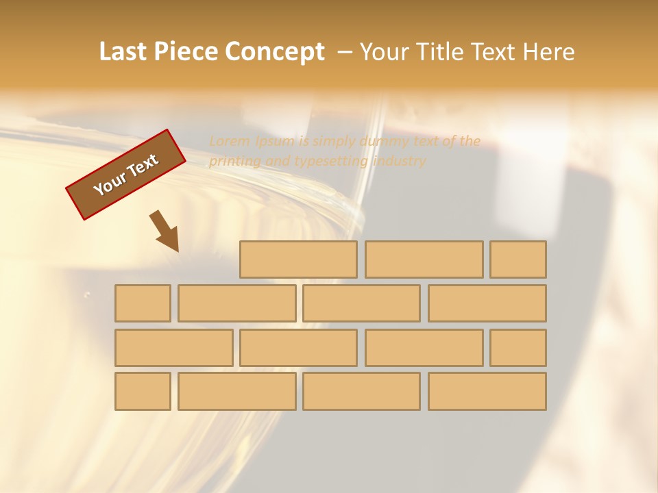 A Close Up Of Two Glasses Of Wine PowerPoint Template