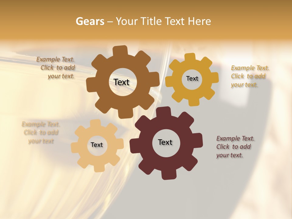 A Close Up Of Two Glasses Of Wine PowerPoint Template